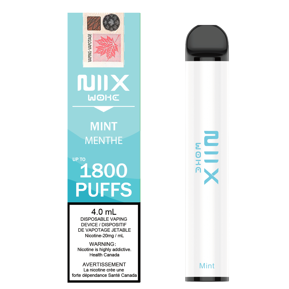Niix woke 1800 Mint 20mg/ml disposable (Provincial)