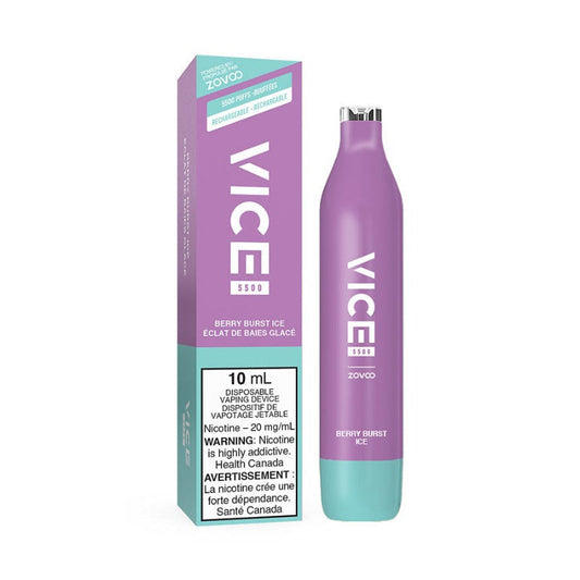 Vice 5500 Berry Burst Ice 20mg/mL disposable (Provincial)