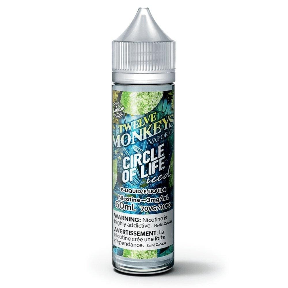 Twelve Monkeys E-Liquid Ice Age Circle Of Life 0mg - 60ml (Provincial)