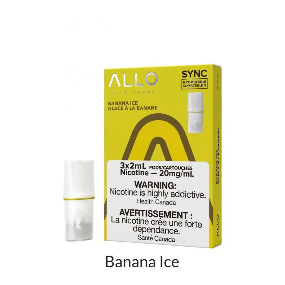 Allo Sync HIT Banana Ice 20mg Pods (Provincial)