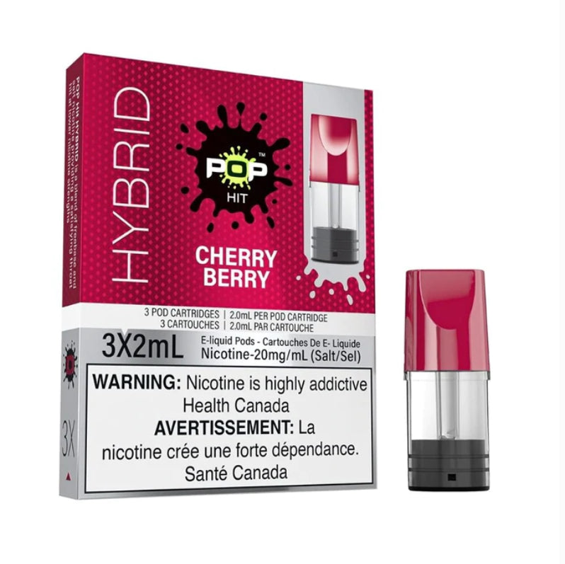 Pop Hit Cherry Berry Pods 20mg (Provincial)