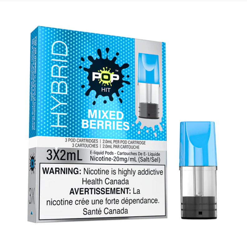 Pop Hit Mixed Berries Pods 20mg (Provincial)