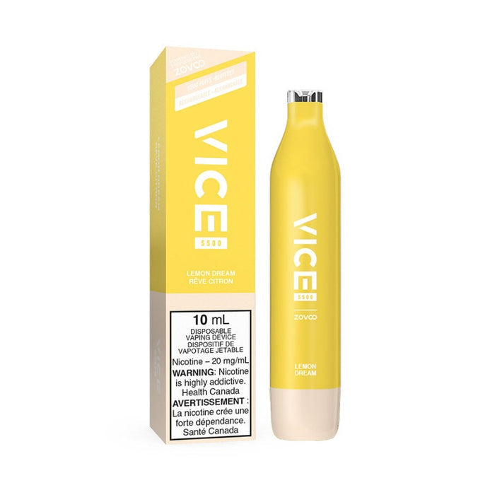 Vice 5500 Lemon Dream 20mg/mL disposable( Provincial)