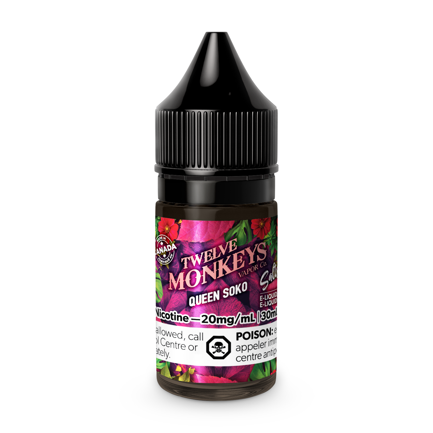 Twelve Monkeys E-Liquid Queen Soko 20mg - 30ml (Provincial)
