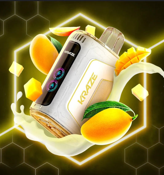 Kraze HD 7K Silky mango 20mg/mL disposable (Provincial)