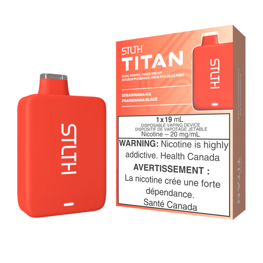 STLTH Titan Pro 15K StrawNana Ice 20mg/ml Disposable (Provincial)
