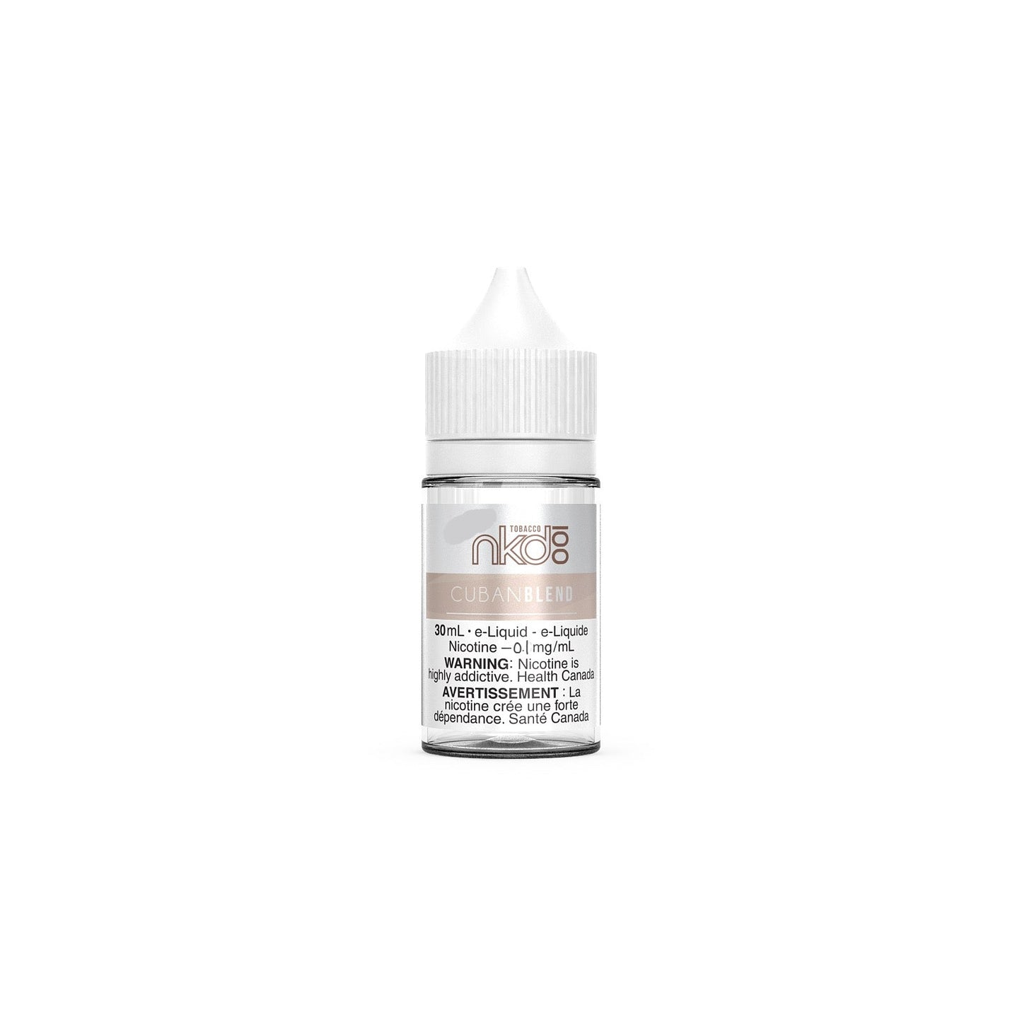 Naked E-liquid Cuban Blend 0.1mg - 30ml (Provincial)