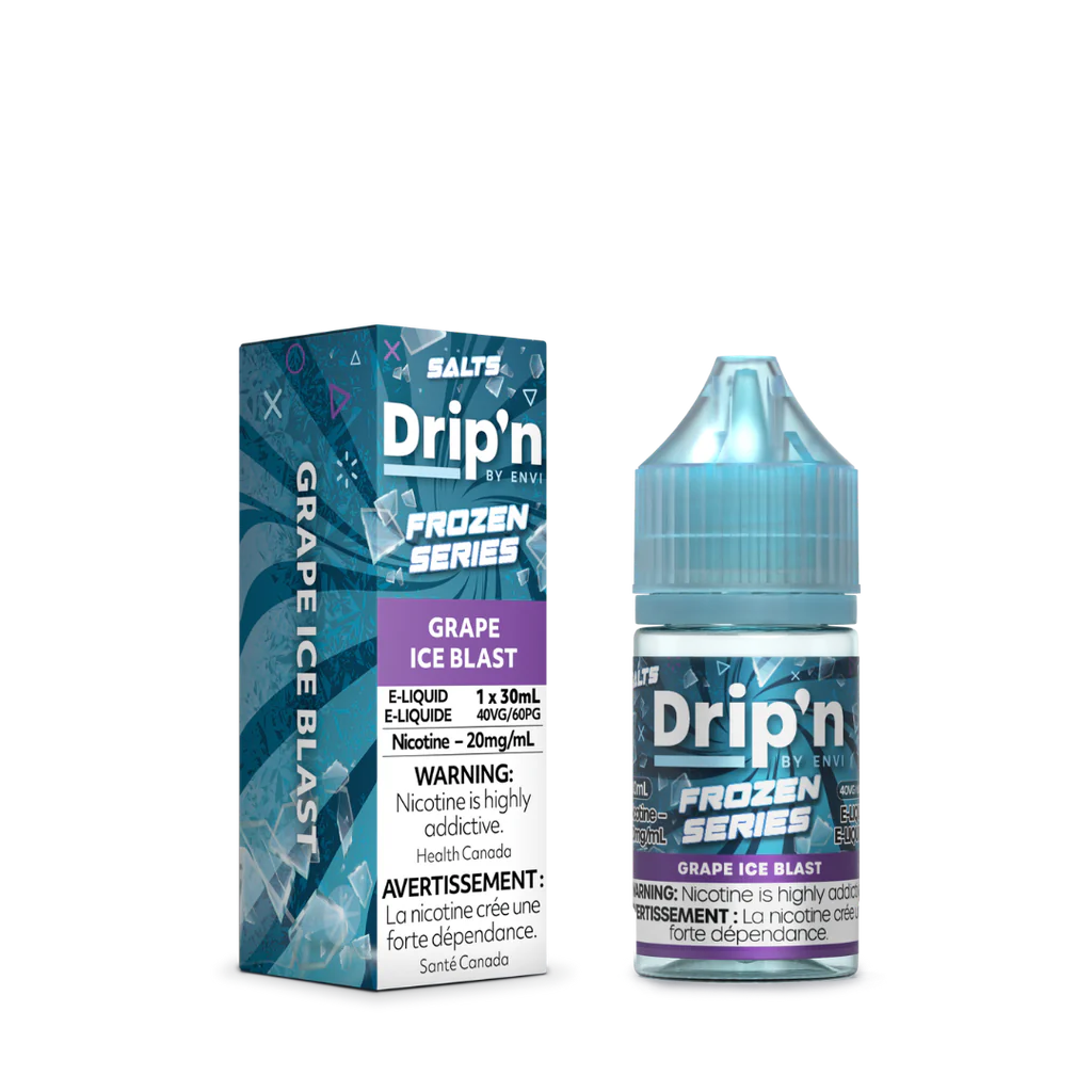 Drip’n E-liquid Frozen Series Grape Ice Blast 20mg 30mL (Provincial)