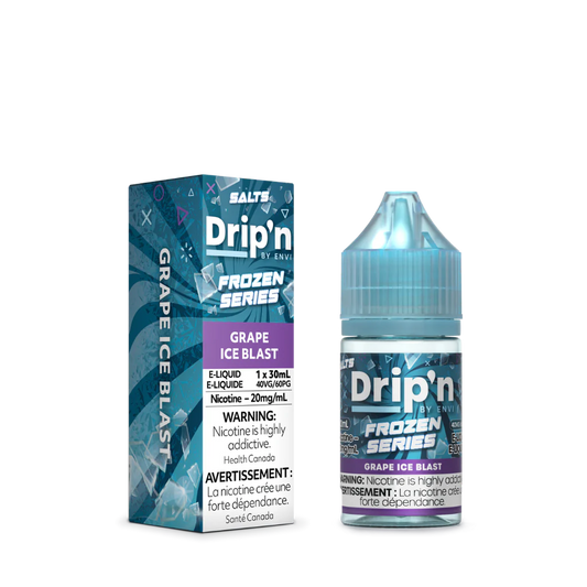Drip’n E-liquid Frozen Series Grape Ice Blast 20mg 30mL (Provincial)