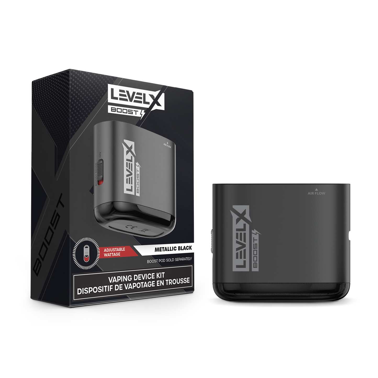 LevelX Boost Device 850 - Metallic Black