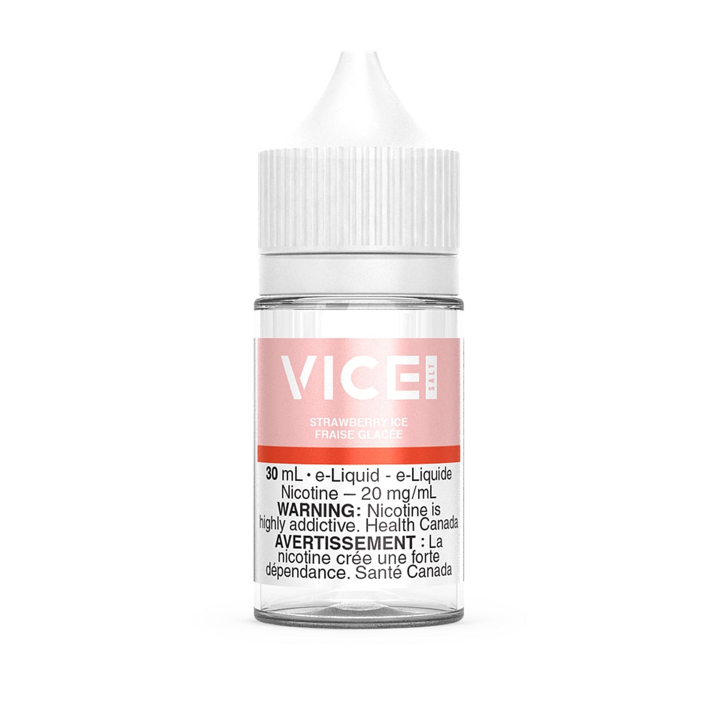 Vice Salt E-Liquid Strawberry Ice 20mg - 30ml (Provincial)