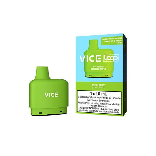 Vice Loop Pod 5K Green Burst 20mg/ml (Provincial)