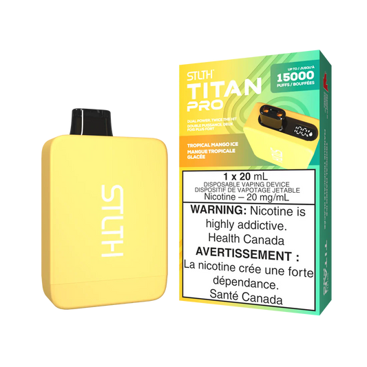 STLTH Titan Pro 15K Tropical Mango Ice 20mg/ml Disposable (Provincial)