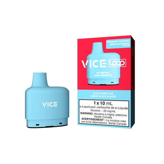 Vice Loop Pod 5K Blue Cherry Ice 20mg/ml (Provincial)
