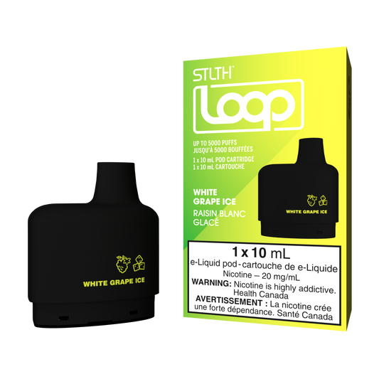 Stlth Loop Pod 5K White Grape Ice 20mg/ml (Provincial)