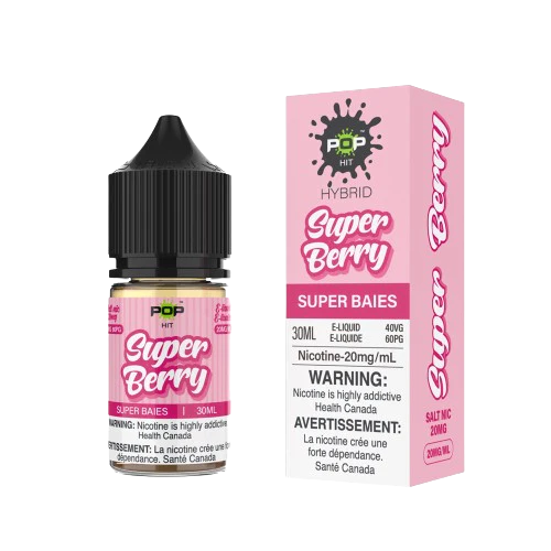 Pop Hit E-liquid Super Berry 20mg - 30ml (Provincial)