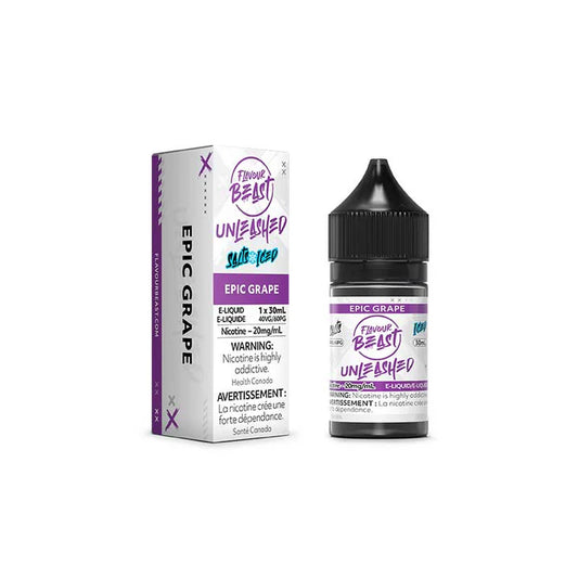 Flavour Beast E-liquid Unleashed Epic Grape Iced 20mg/30ml (Provincial)