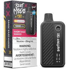 Flavour Beast Mode Max 18k Ragin’ Razz Mango 20mg disposable (Provincial)