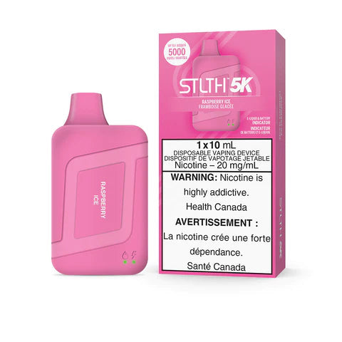 Stlth 5k Rasberry Ice 20mg/mL disposable (Provincial)