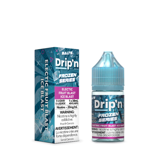 Drip’n E-liquid Frozen Series Electric Fruit Blast Ice Blast 20mg 30mL (Provincial)