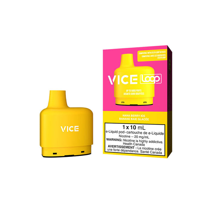 Vice Loop Pod 5K Nana Berry Ice 20mg/ml (Provincial)