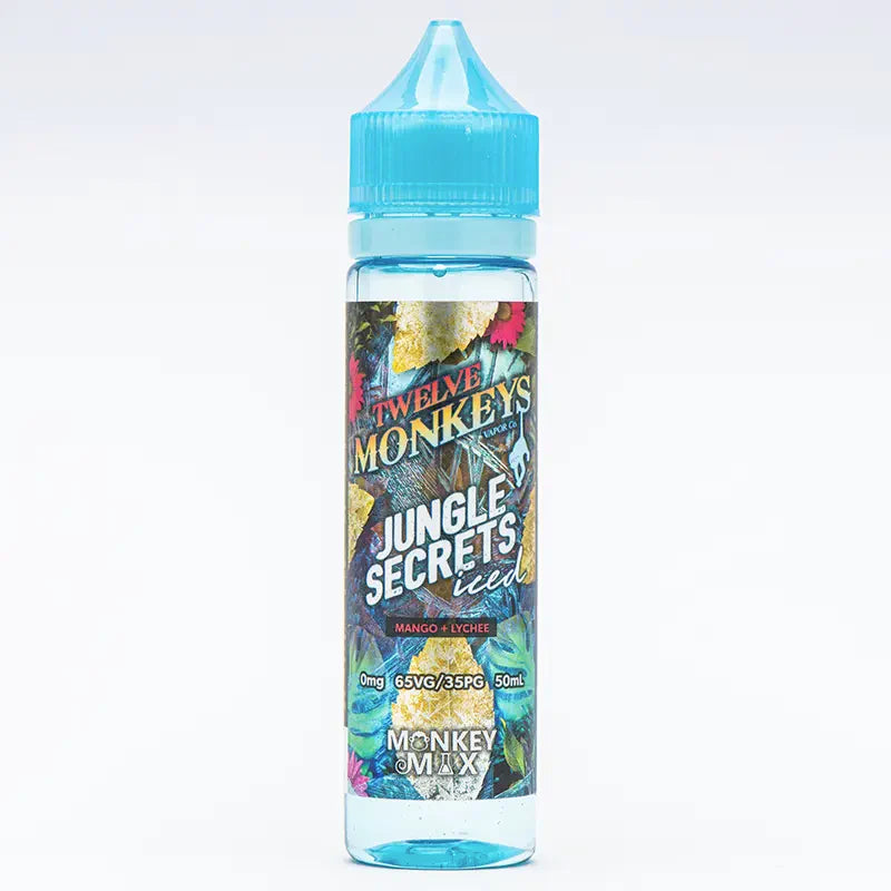 Twelve Monkeys E-Liquid Ice Age Jungle Secrets 0mg - 60ml (Provincial)