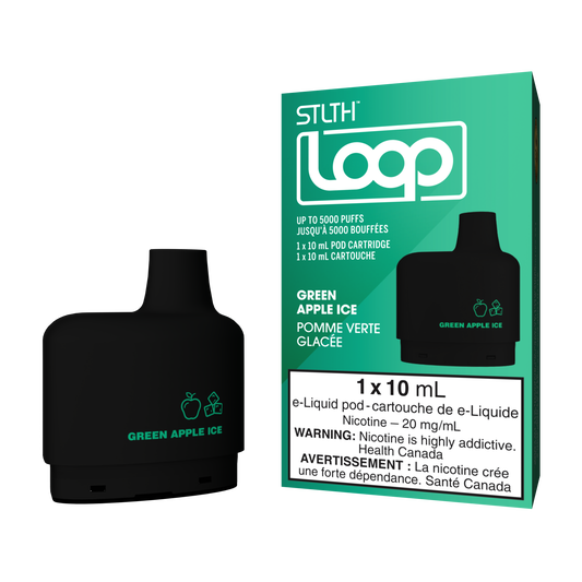 Stlth Loop Pod 5K Green Apple Ice 20mg/ml (Provincial)