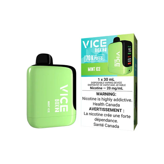 Vice Box 2 70k Mint Ice 20mg/mL disposable(Provincial)