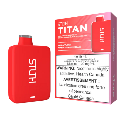 STLTH Titan Pro 15K Razz Apple Ice 20mg/ml Disposable (Provincial)