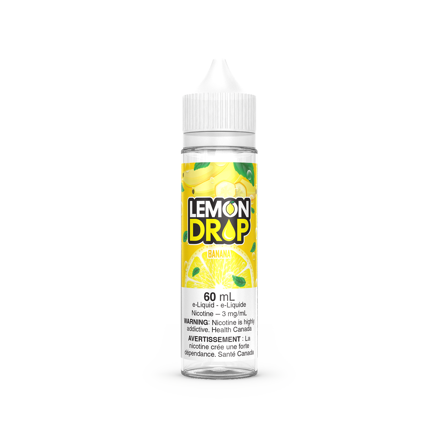Lemon Drop E-liquid Banana 6mg - 60ml  (Provincial)