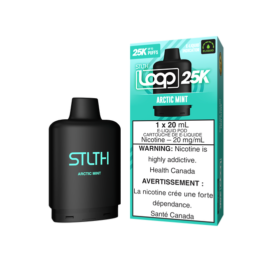 Stlth Loop Pod 25K Arctic Mint 20mg - 20ml (Provincial)