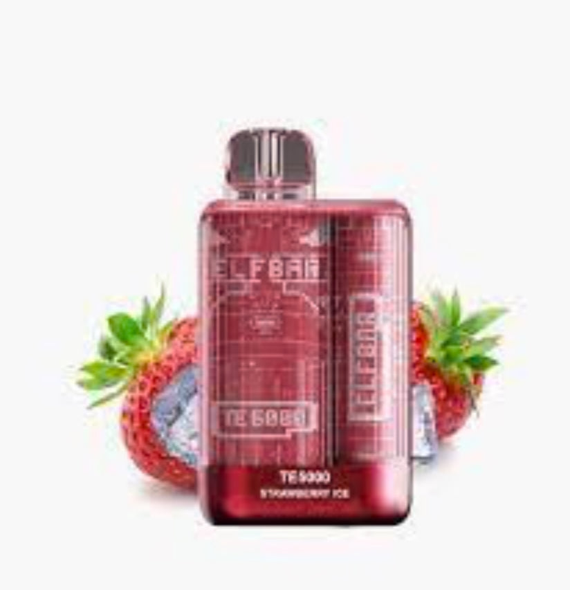 Elf Bar TE5000 Strawberry Swirl disposable 20mg/mL (Provincial)