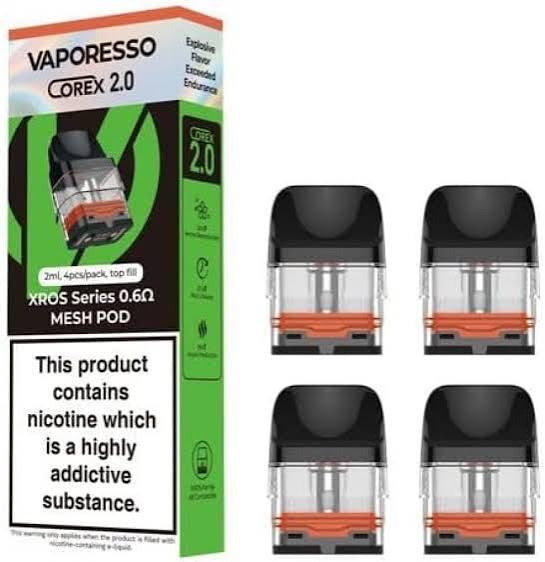 Vaporesso Replacement Pod XROS (Corex 3.0) - 0.6Ω Mesh 2ml