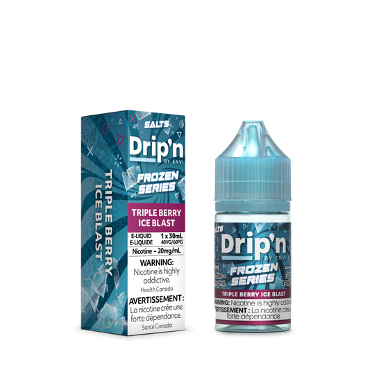 Drip’n E-liquid Frozen Series Triple Berry Ice Blast 20mg 30mL (Provincial)