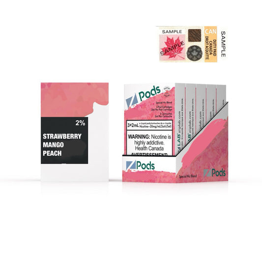 Zpods Strawberry Mango Peach 20mg (Provincial)