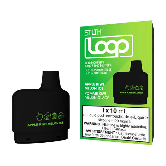 Stlth Loop Pod 5K Apple Kiwi Melon Ice 20mg/ml (Provincial)