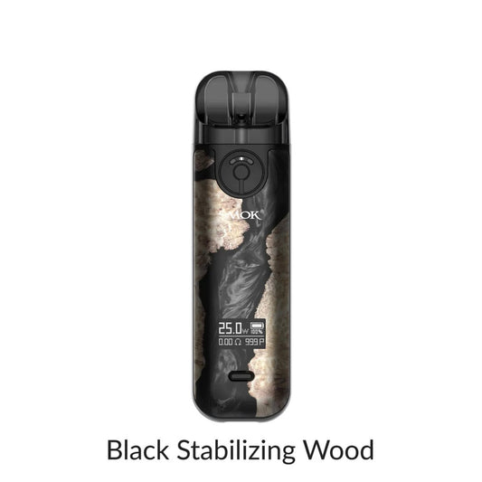Smok Device Kit Novo 4 - Black Stabilizing Wood