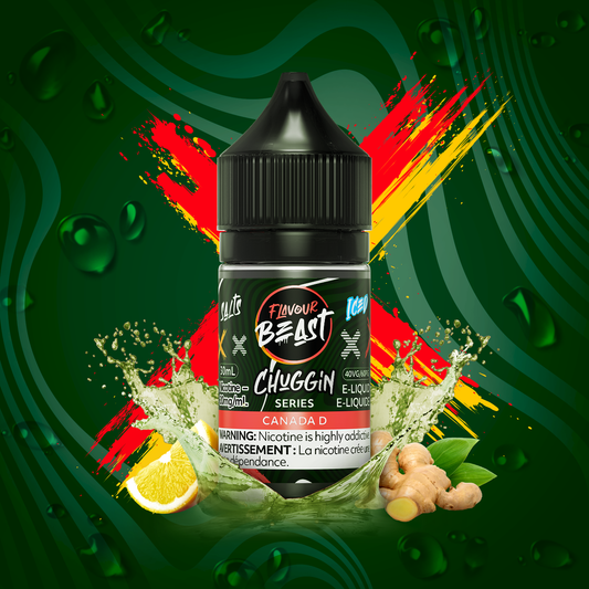 Flavour Beast E-Liquid Chuggin Canada D 20mg - 30ml (Provincial) {9A}