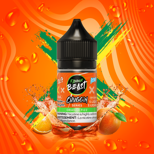 Flavour Beast E-Liquid Chuggin Orange Fizz 20mg - 30ml (Provincial) {9A}