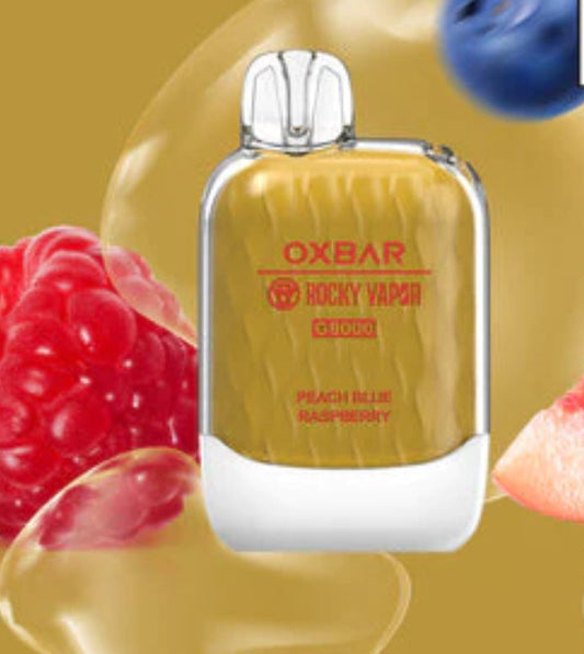 Oxbar G-8000 Peach blue raspberry 20mg/mL disposable (Provincial)