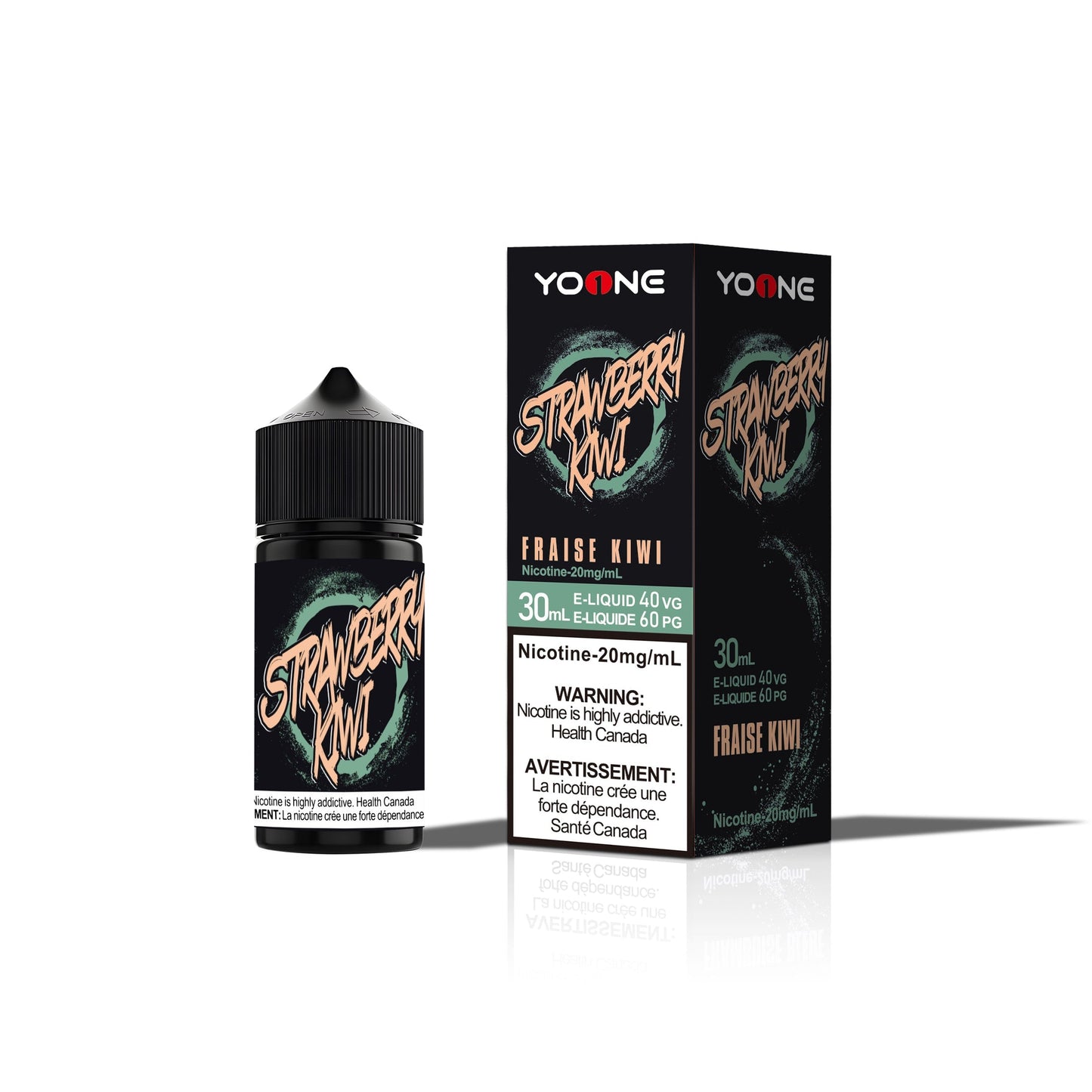 Yoone E-liquid Strawberry Kiwi 20mg - 30ml (Provincial)