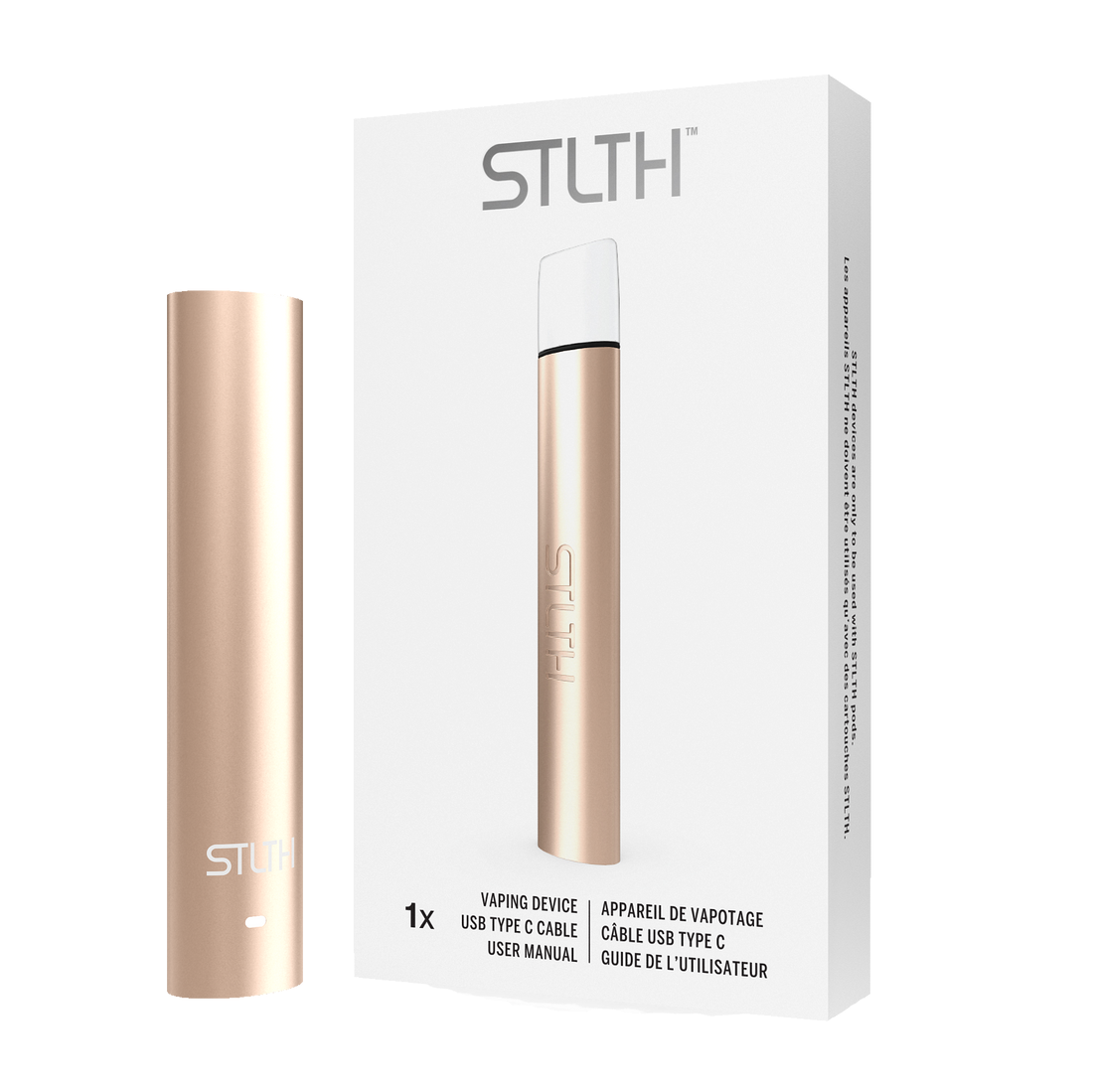 Stlth Solo Device Kit - Rose Gold Micro USB