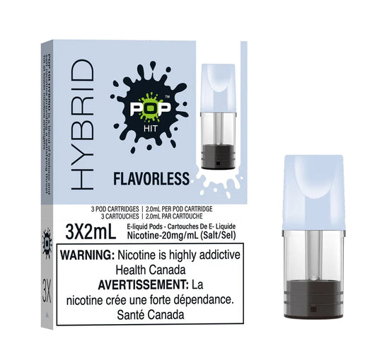 Pop Hit Flavourless Pods 20mg (Provincial)