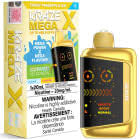 Kraze Mega X 48K Tangy Pineapple Ice 20mg/mL Disposable (Provincial)