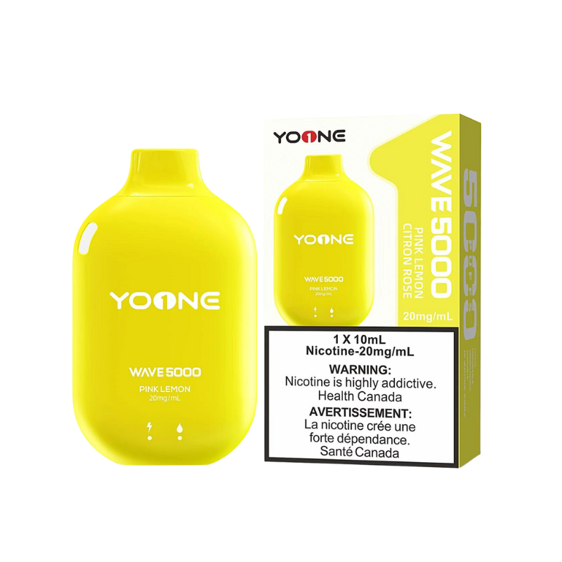 Yoone 5000 Pink Lemon 20mg/mL disposable (Provincial)
