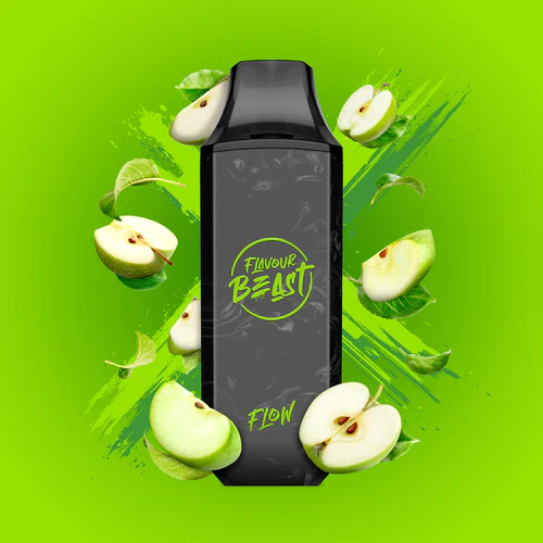 Flavour beast flow 4000 Gusto green apple 20mg/mL disposable ( Provincial)