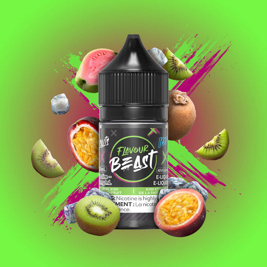 Flavour Beast E-Liquid Kewl Kiwi Passionfruit Iced 20mg - 30ml (Provincial)