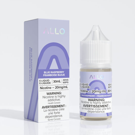 Allo E-Liquid Blue Raspberry 20mg - 30ml (Provincial)