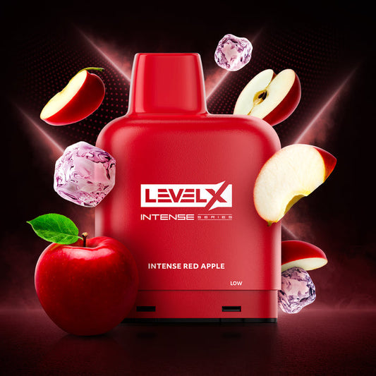 LevelX Intense Series Pod 7K Intense Red Apple 20mg (Provincial)
