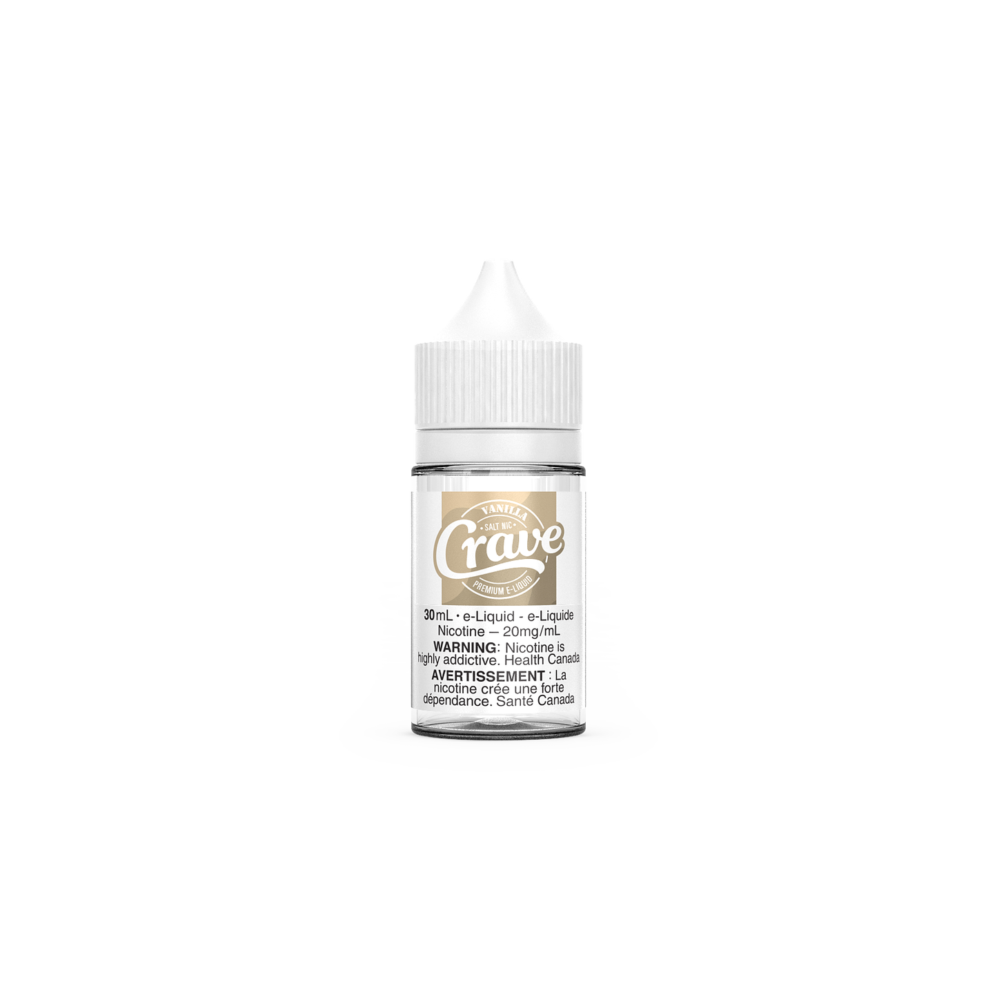 Crave E-liquid Vanilla 20mg - 30ml (Provincial)